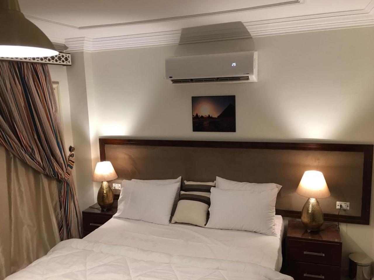 El Aida Pyramids View Hotel Kafret el-Gabal Eksteriør billede