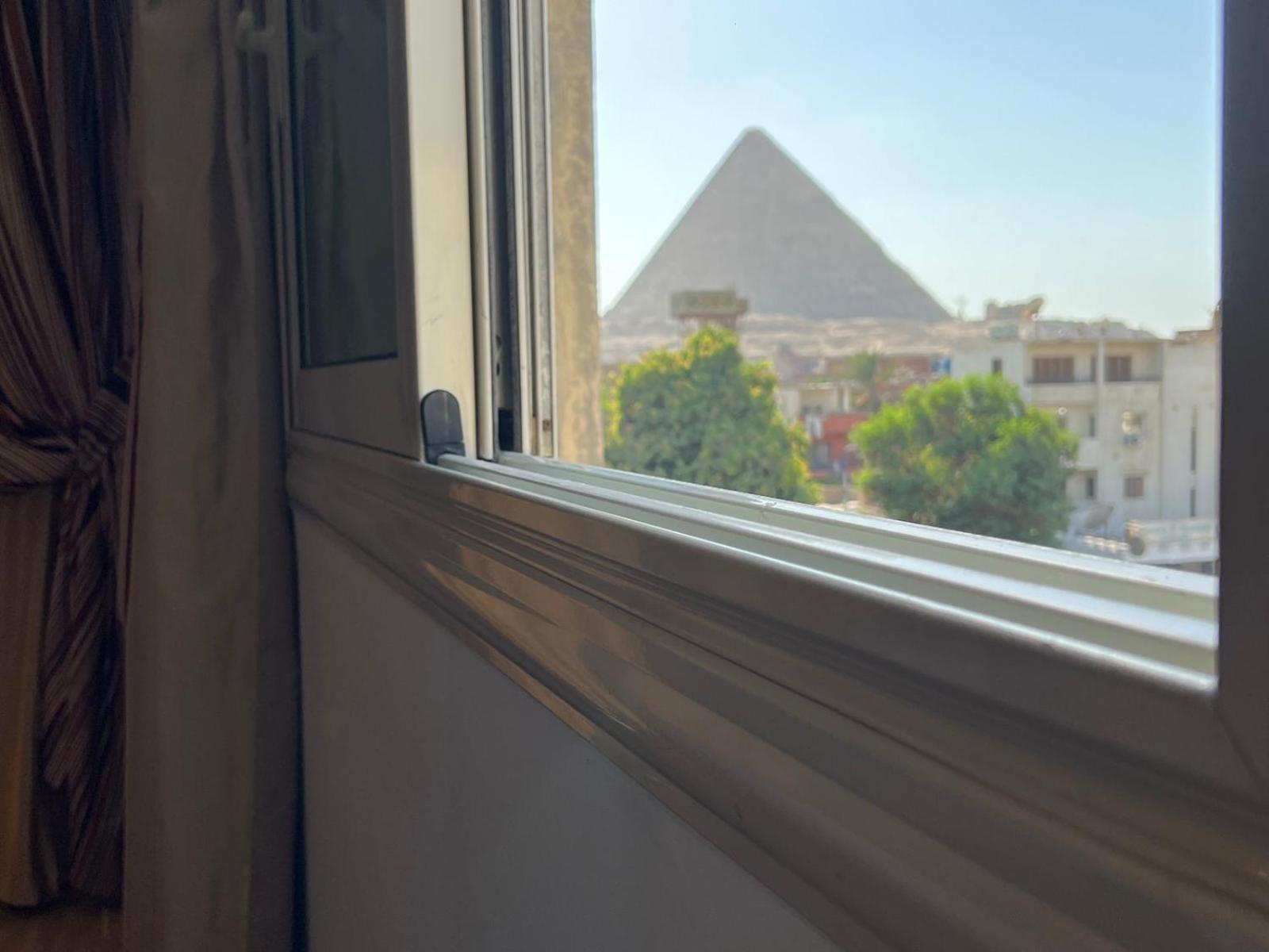 El Aida Pyramids View Hotel Kafret el-Gabal Eksteriør billede