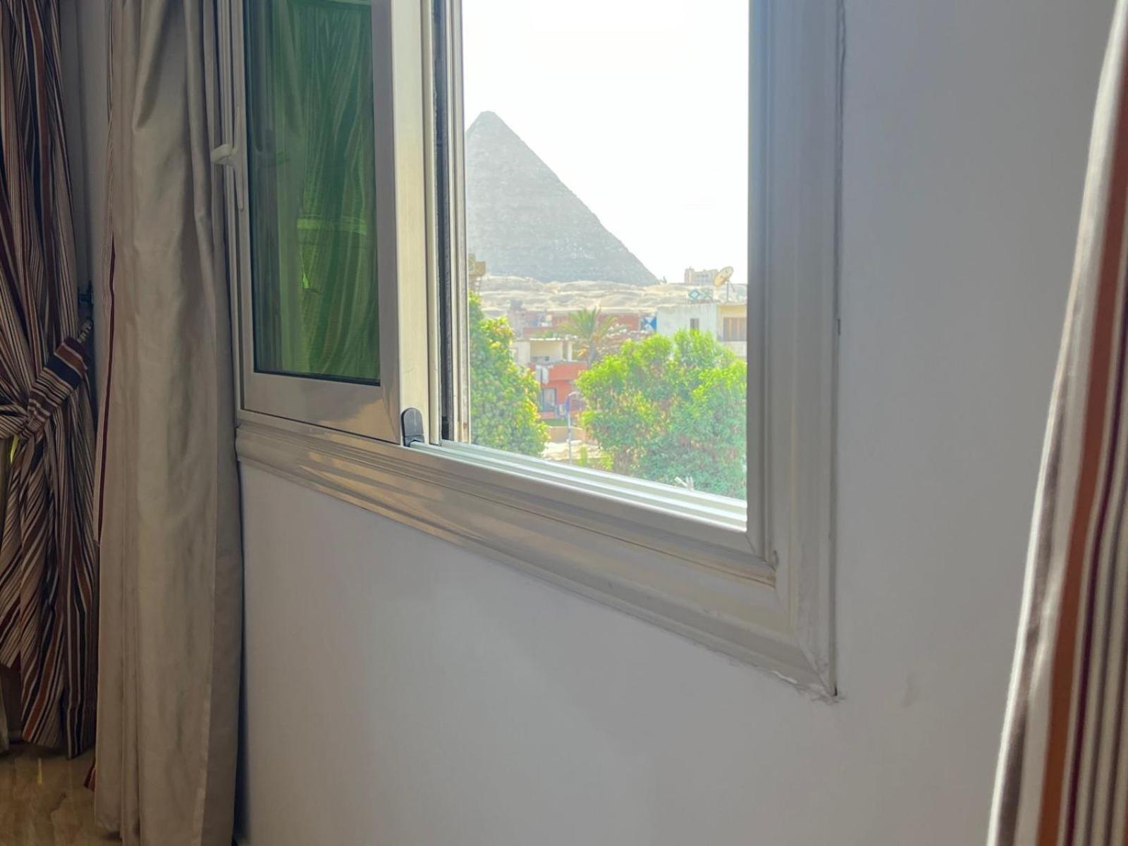 El Aida Pyramids View Hotel Kafret el-Gabal Eksteriør billede